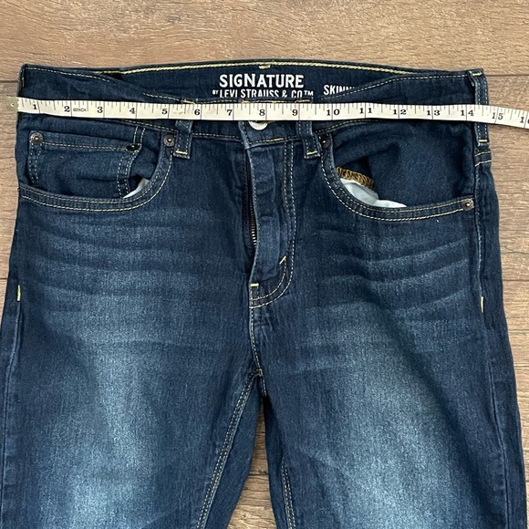 Signature By Levi Strauss Co Skinny Jeans Kid’s Regular 16 With Adjustable Waist - Picture 6 of 8
